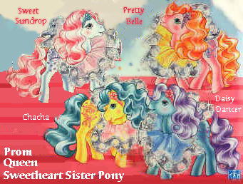 Prom Queen Sweetheart Sister Ponies