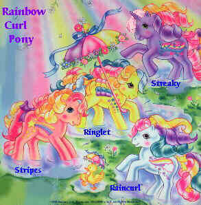 Regenbogenlckchen-Ponys